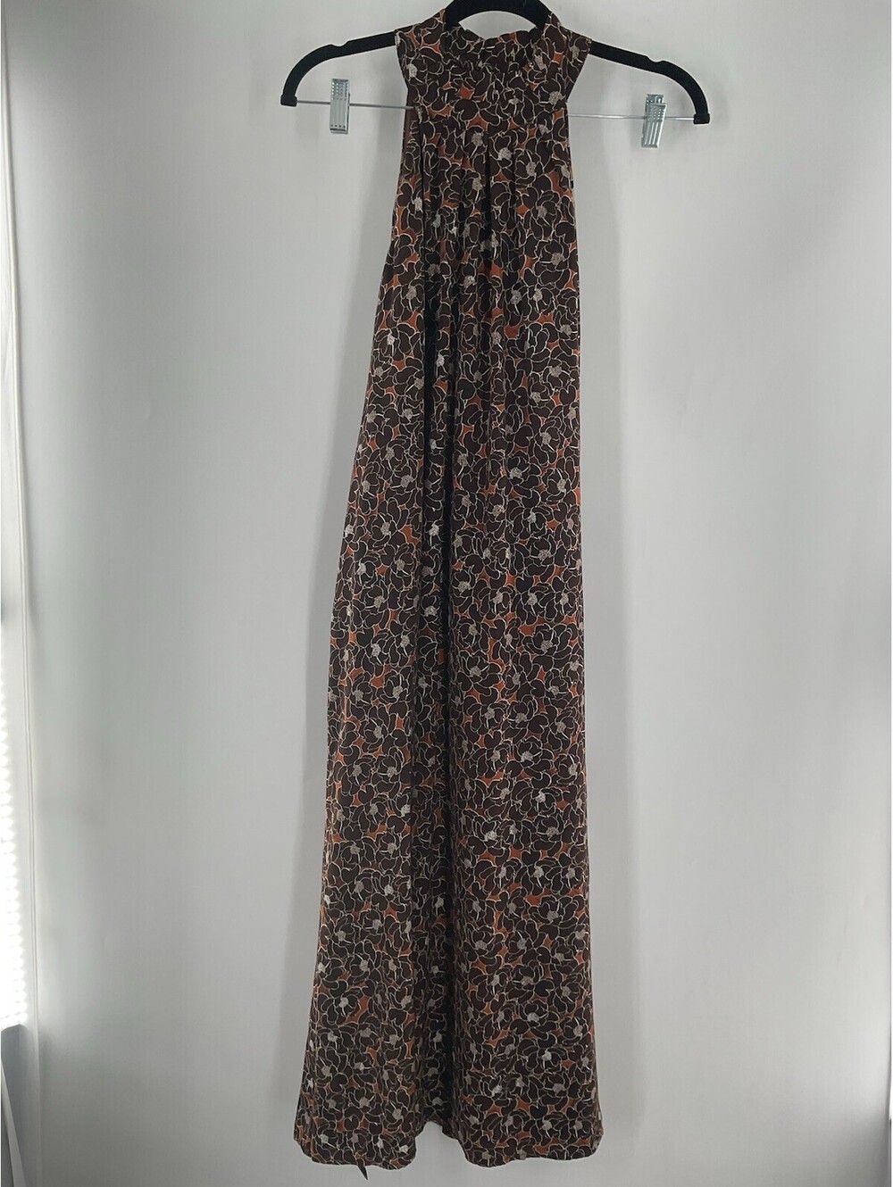Banana Republic Women’s Floral Size Small Sleeveless High Neck Dress 138